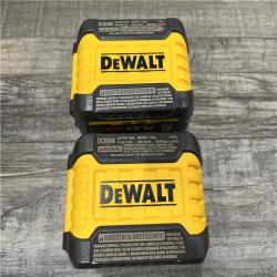 AS-IS DEWALT FLEXVOLT 20V/60V MAX Lithium-Ion 6.0Ah Battery Pack (2 Pack)