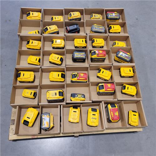 DALLAS LOCATION - AS-IS DEWALT BATTERY PALLET