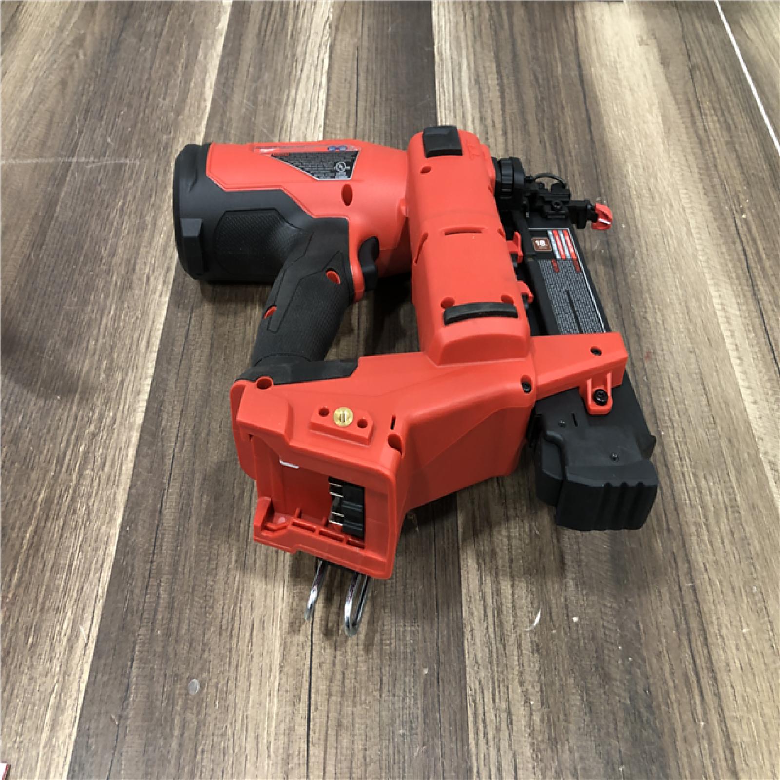 AS-IS Milwaukee FUEL 18-Volt Lithium-Ion Brushless Cordless Gen II 18-Gauge Brad Nailer (Tool-Only)