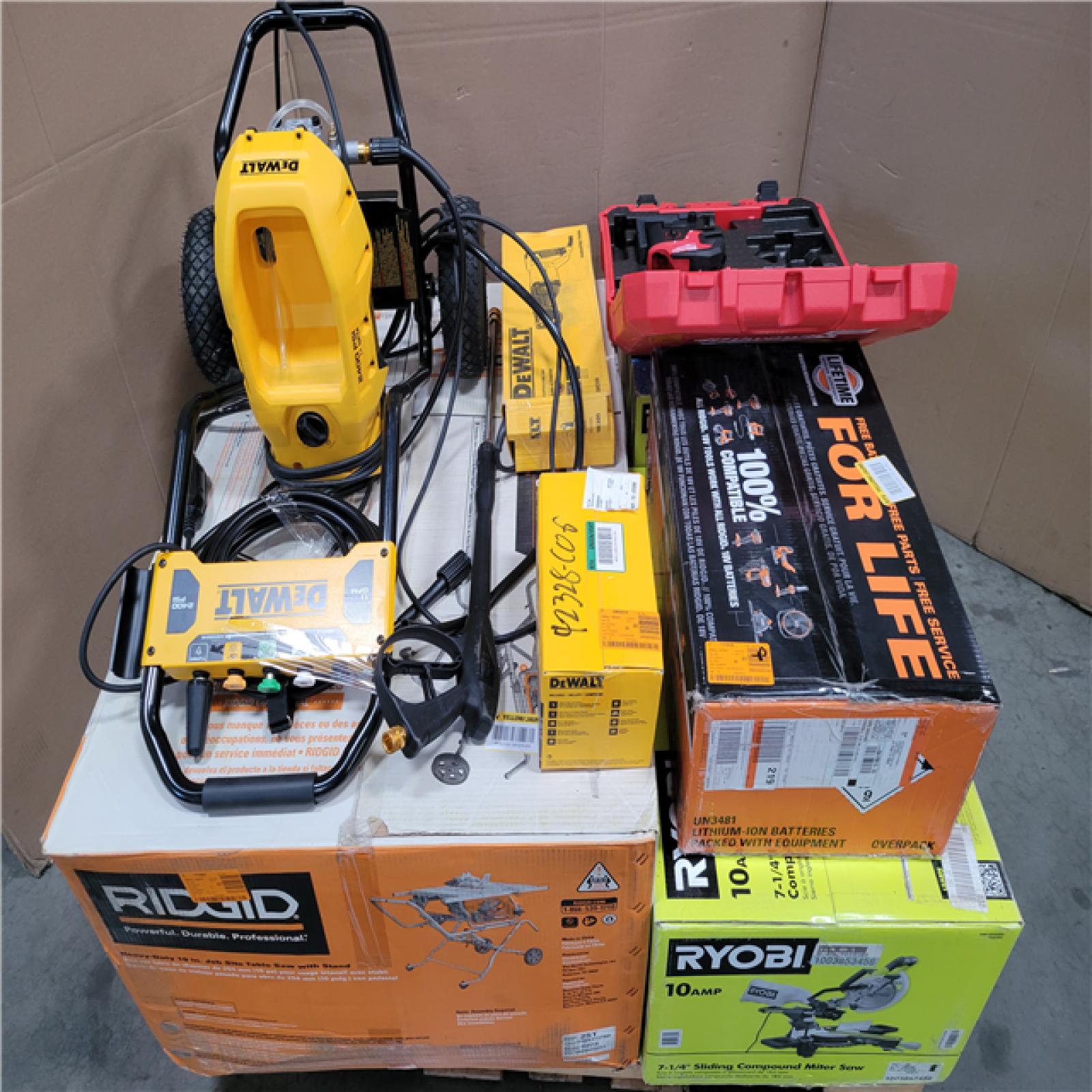 CALIFORNIA AS-IS TOOL PALLET