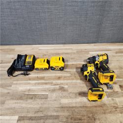 HOUSTON LOCATION - AS-IS DEWALT 2 TOOL COMBO KIT W/ (2) BATTERY & CHARGER