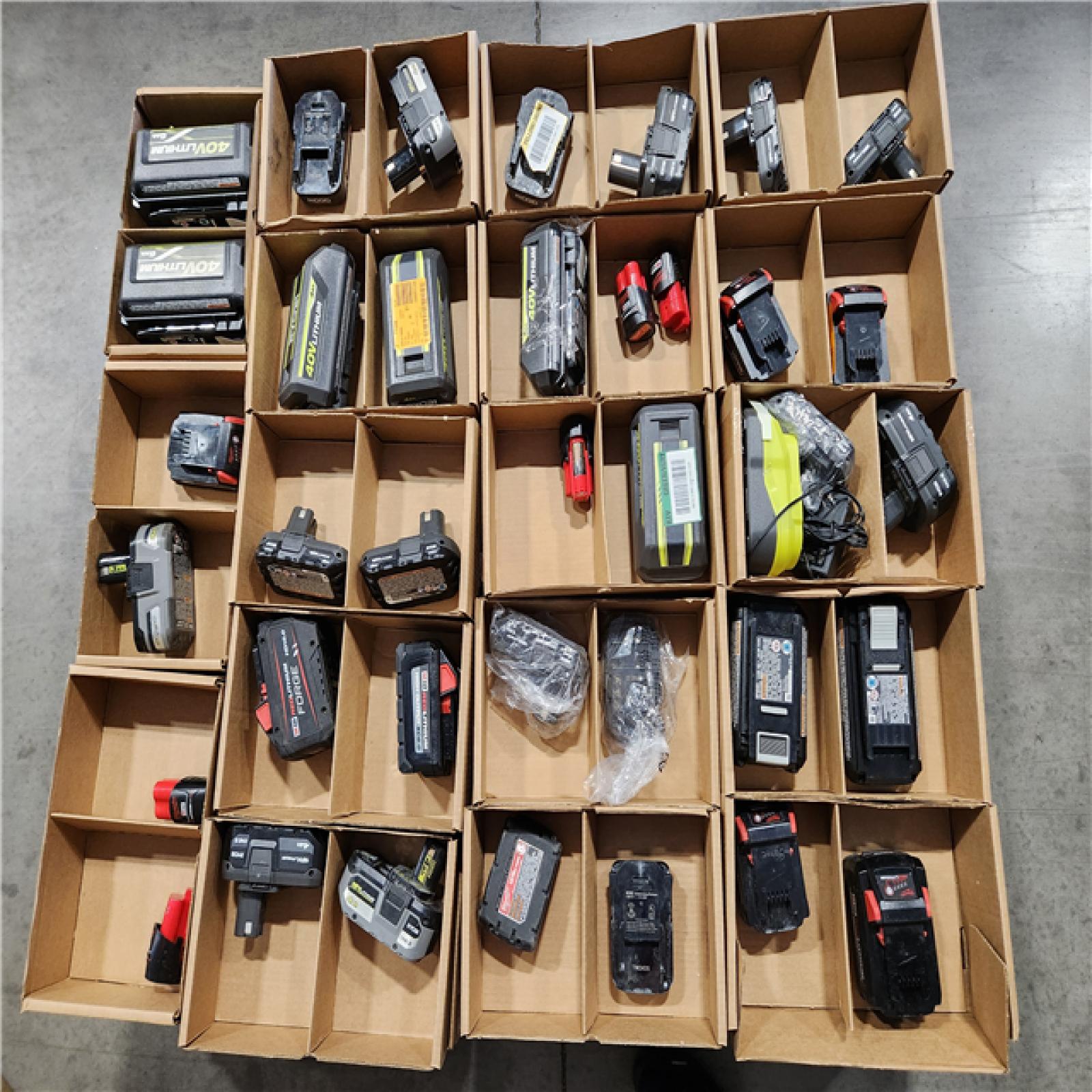 DALLAS LOCATION- AS-IS BATTERY PALLET