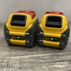 AS-IS DEWALT FLEXVOLT 20V/60V MAX Lithium-Ion 6.0Ah Battery Pack (2 Pack)