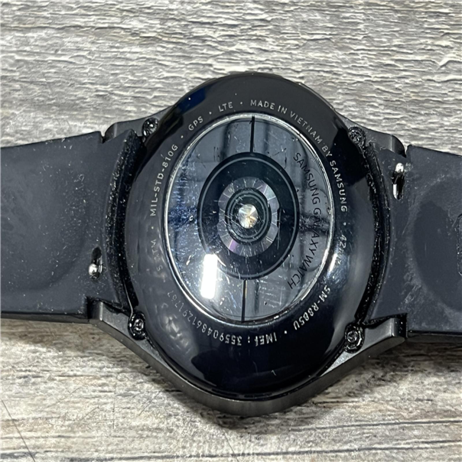 AS-IS Samsung Galaxy Watch 4 Classic LTE Smartwatch- BLACK