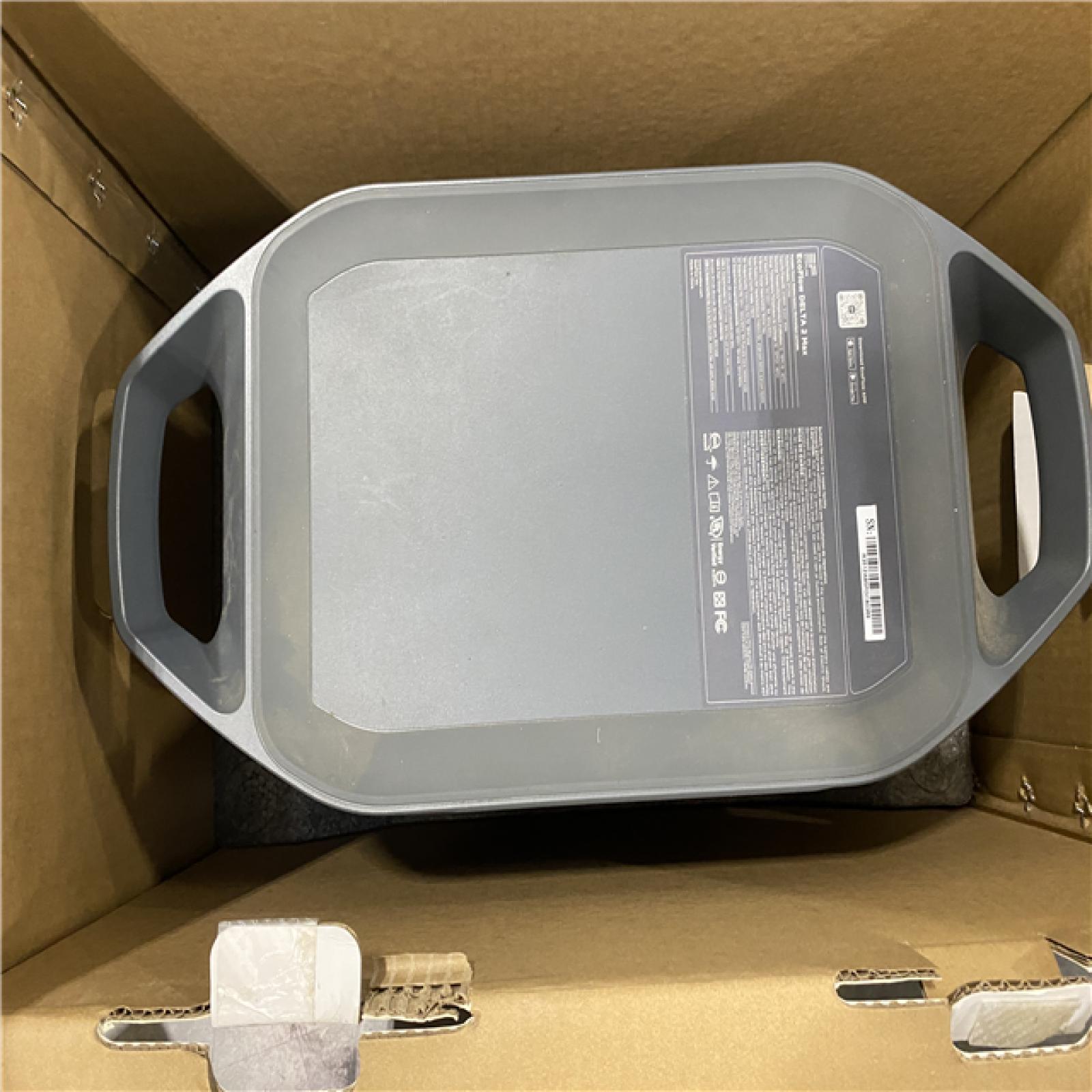 Dallas Location - As-Is EcoFlow Battery Generator DELTA 2 Max Solar Generator  2400W Output 2048Wh LFP Power Station for Home Backup Push-Button