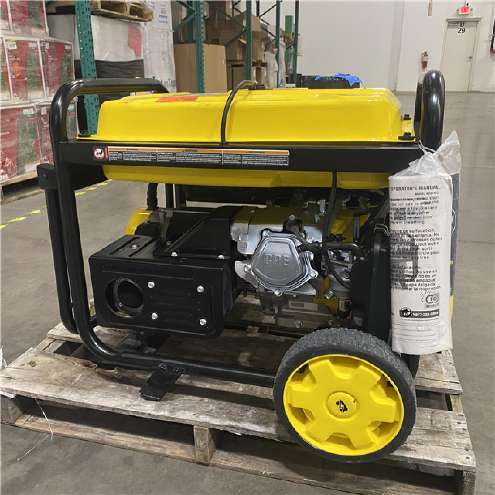 Dallas Location - As-Is Champion Power Equipment 11 500/9200-Watt Fuel Portable Generator