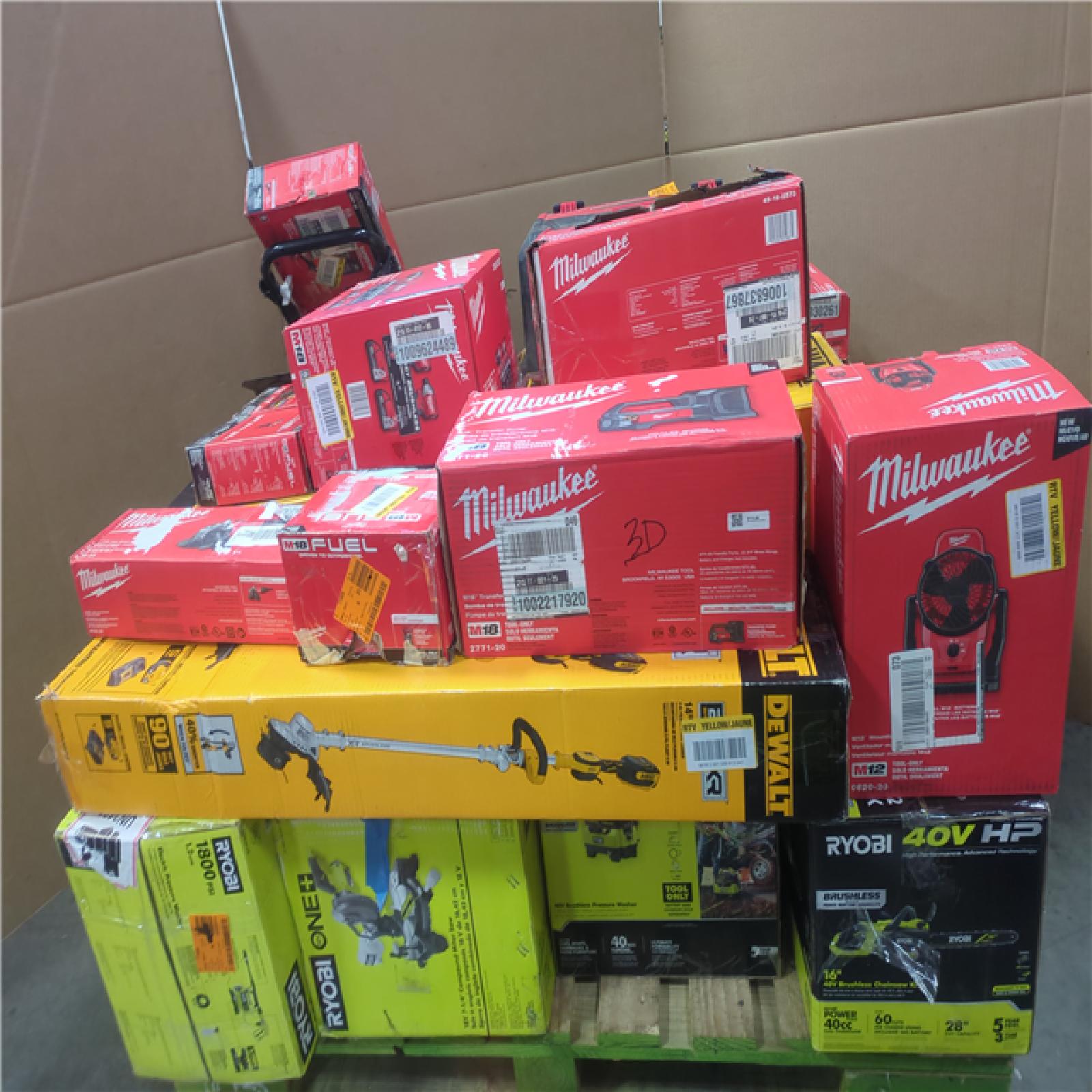 CALIFORNIA AS-IS TOOL PALLET