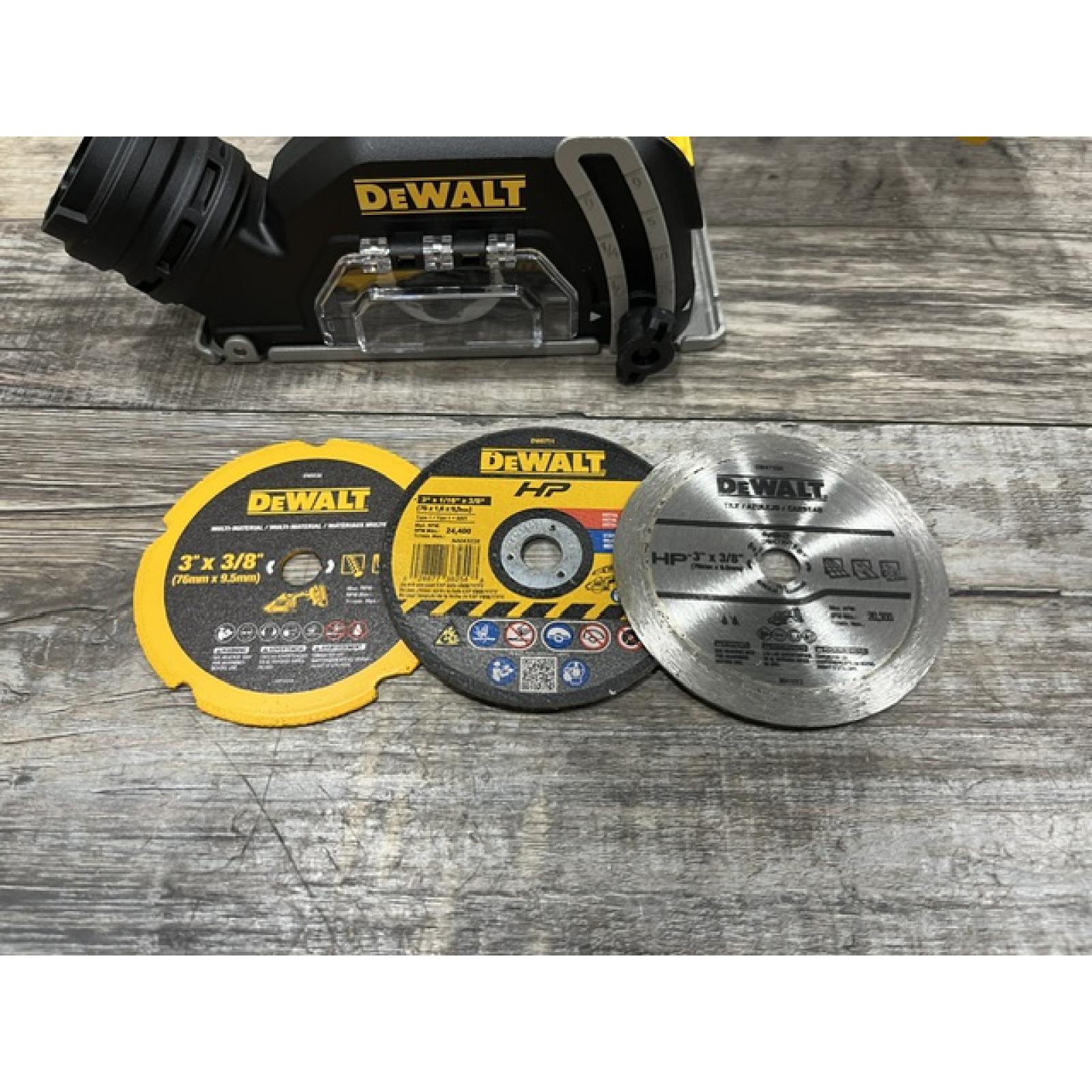 AS-IS DEWALT 20V XR Cordless 3 in. Cut-Off Tool (Tool Only)