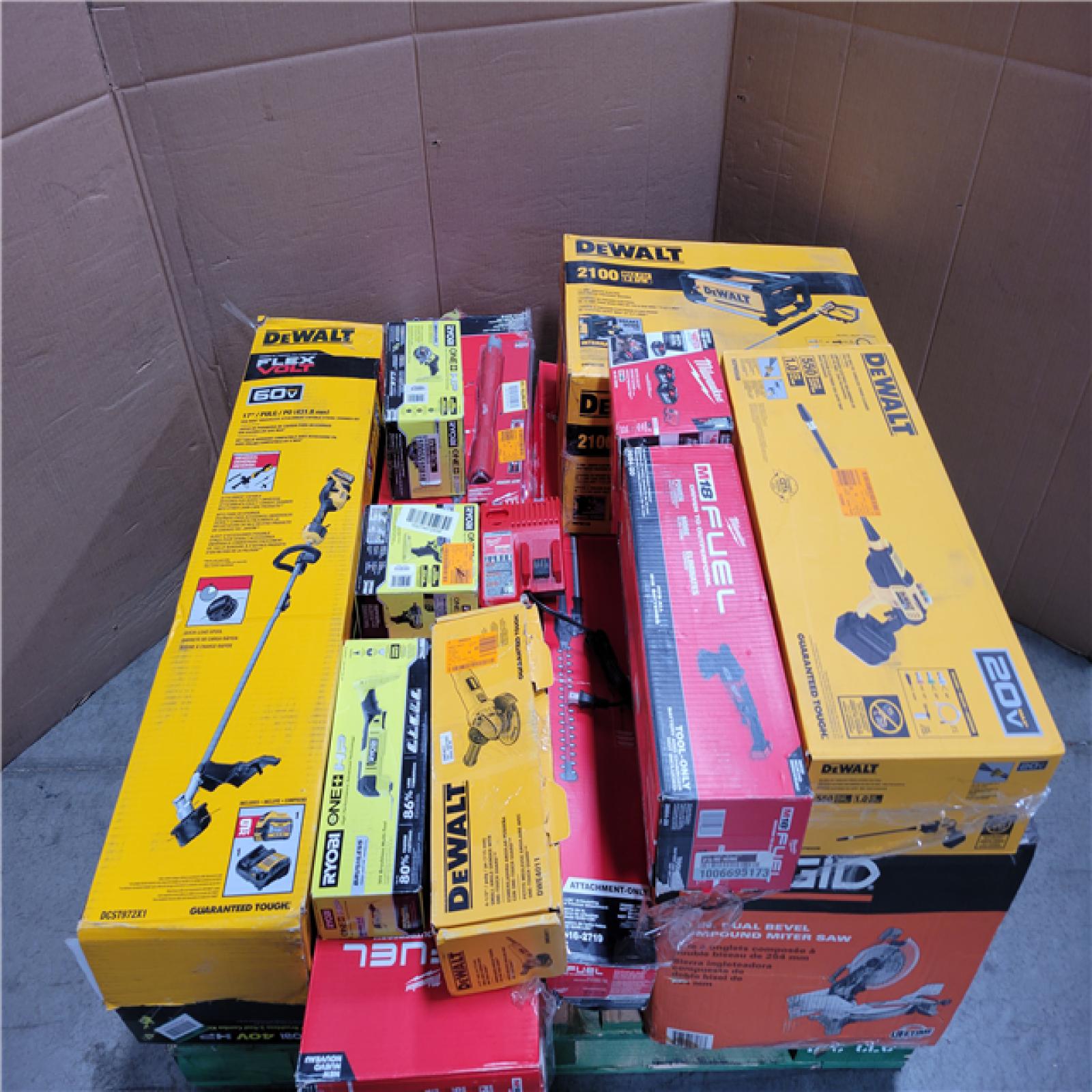 CALIFORNIA AS-IS TOOL PALLET