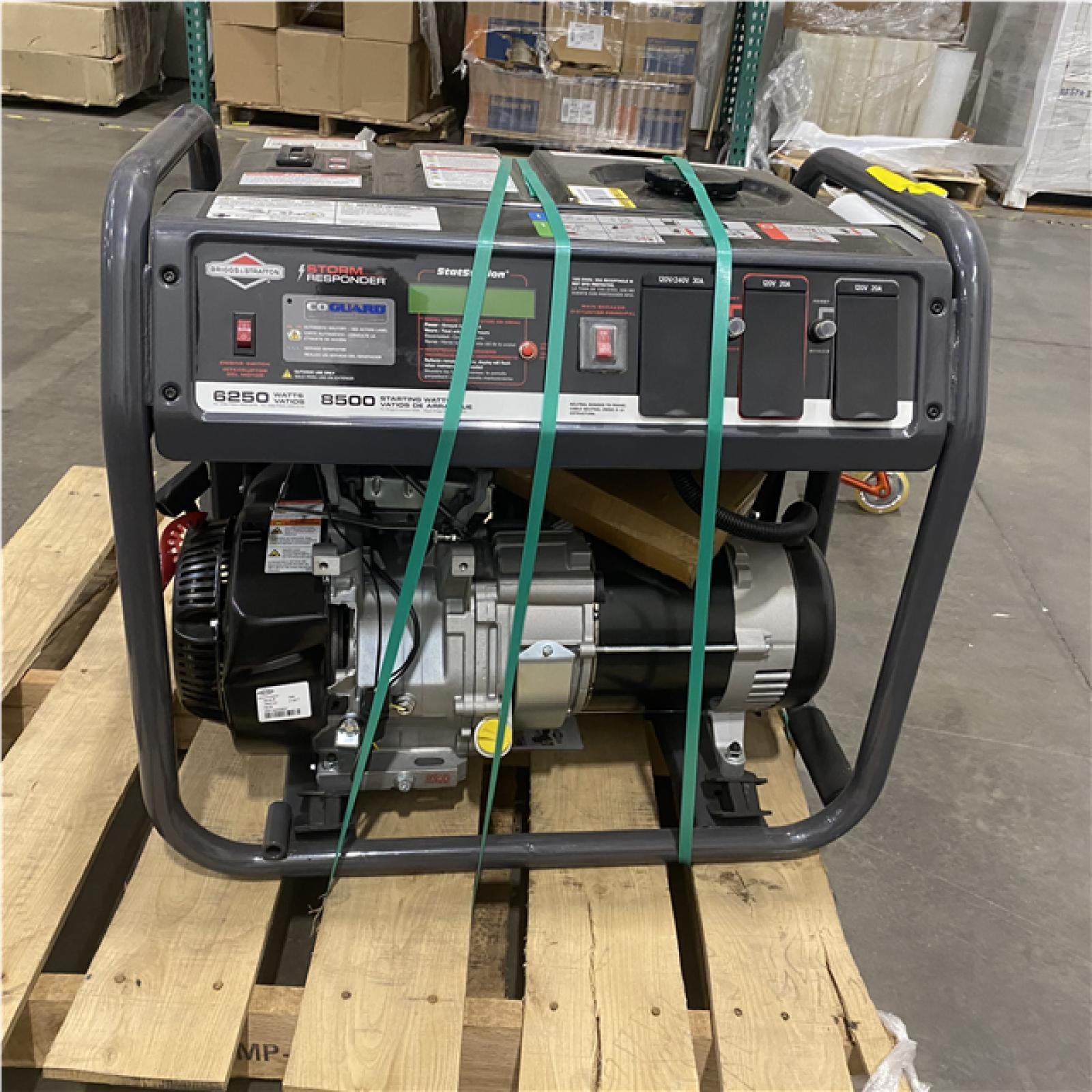 Dallas Location - As-Is Briggs & Stratton Storm  6 250-Watt Gasoline Powered Recoil Start Portable Generator
