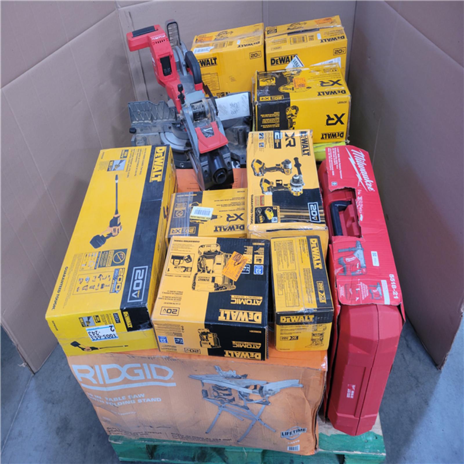 CALIFORNIA AS-IS TOOL PALLET