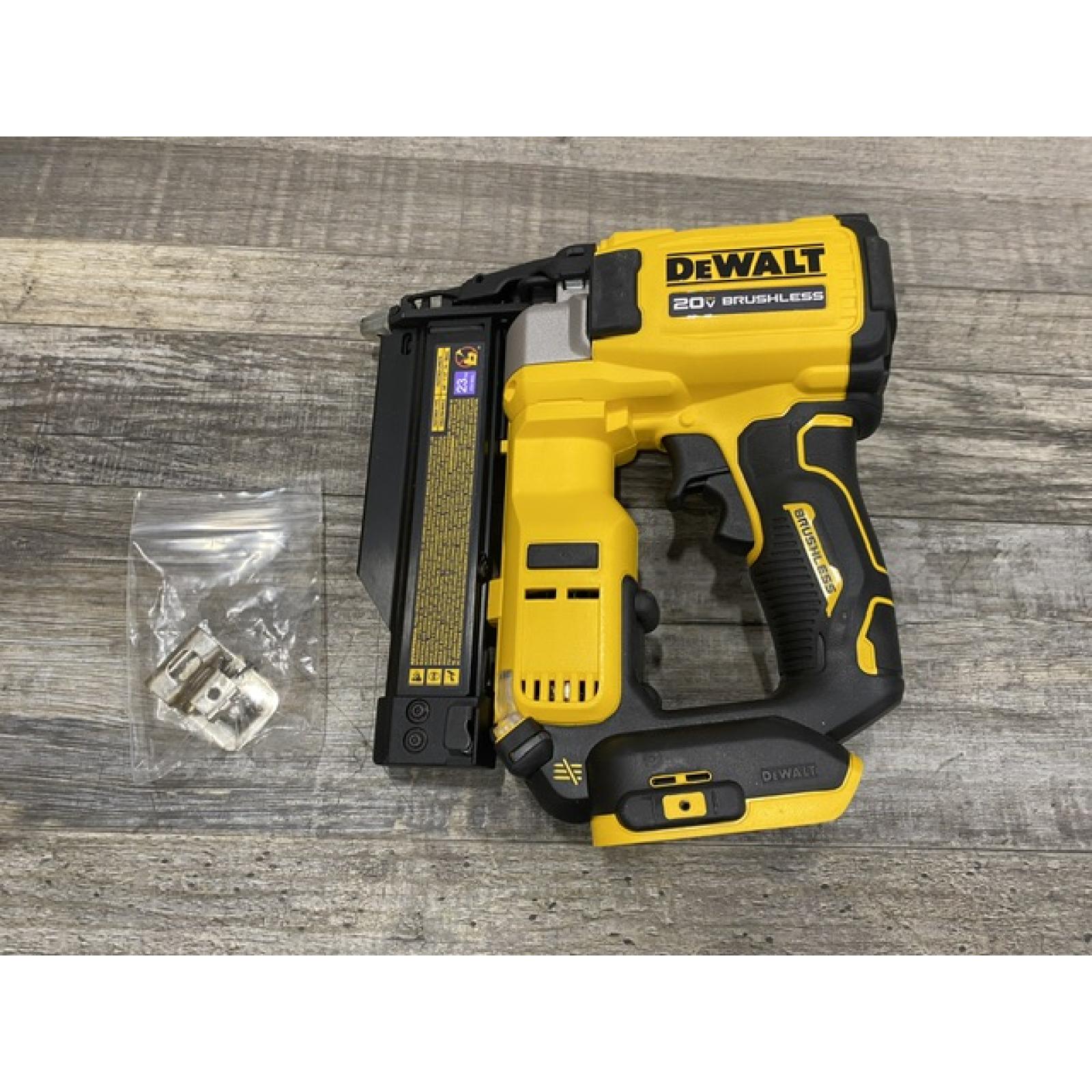AS-IS DEWALT ATOMIC 20V MAX Lithium Ion Cordless 23 Gauge Pin Nailer (Tool Only)