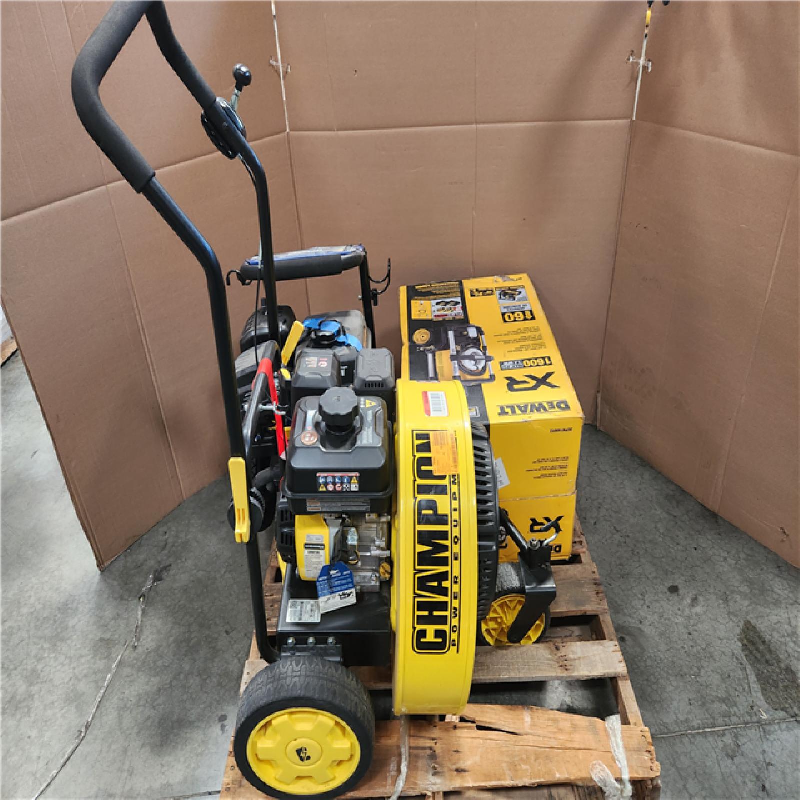 California AS-IS Outdoor Power Equipment