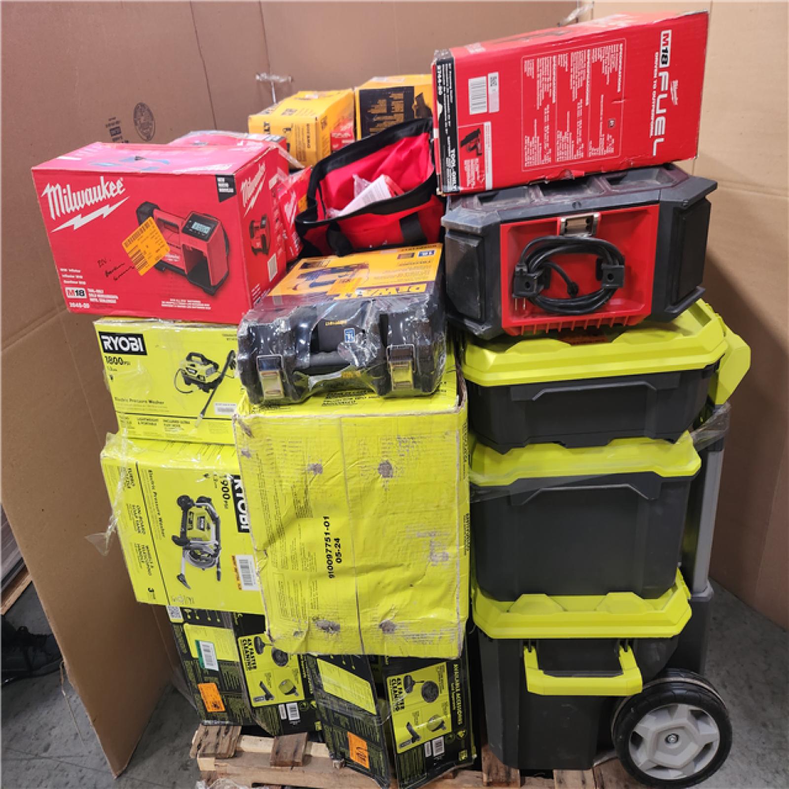 CALIFORNIA AS-IS TOOL PALLET