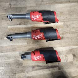 HOUSTON LOCATION - AS-IS MILWAUKEE 3 TOOL COMBO KIT W/ (2) BATTERY & CHARGER