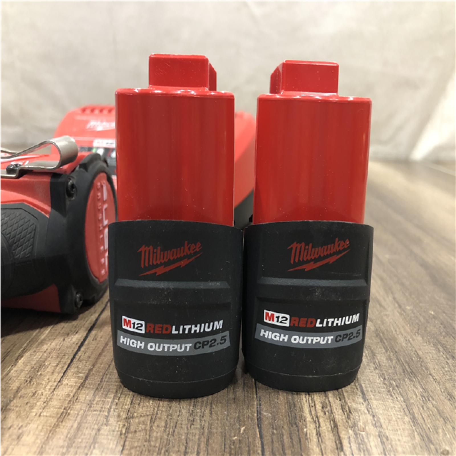 AS-IS Milwaukee FUEL 12V Lithium-Ion Brushless Cordless 1/4 in. Hex Impact Driver Kit