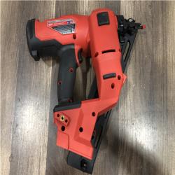 AS-IS Milwaukee FUEL 18V Lithium-Ion Brushless Cordless Gen II 15-Gauge Angled Nailer (Tool-Only)
