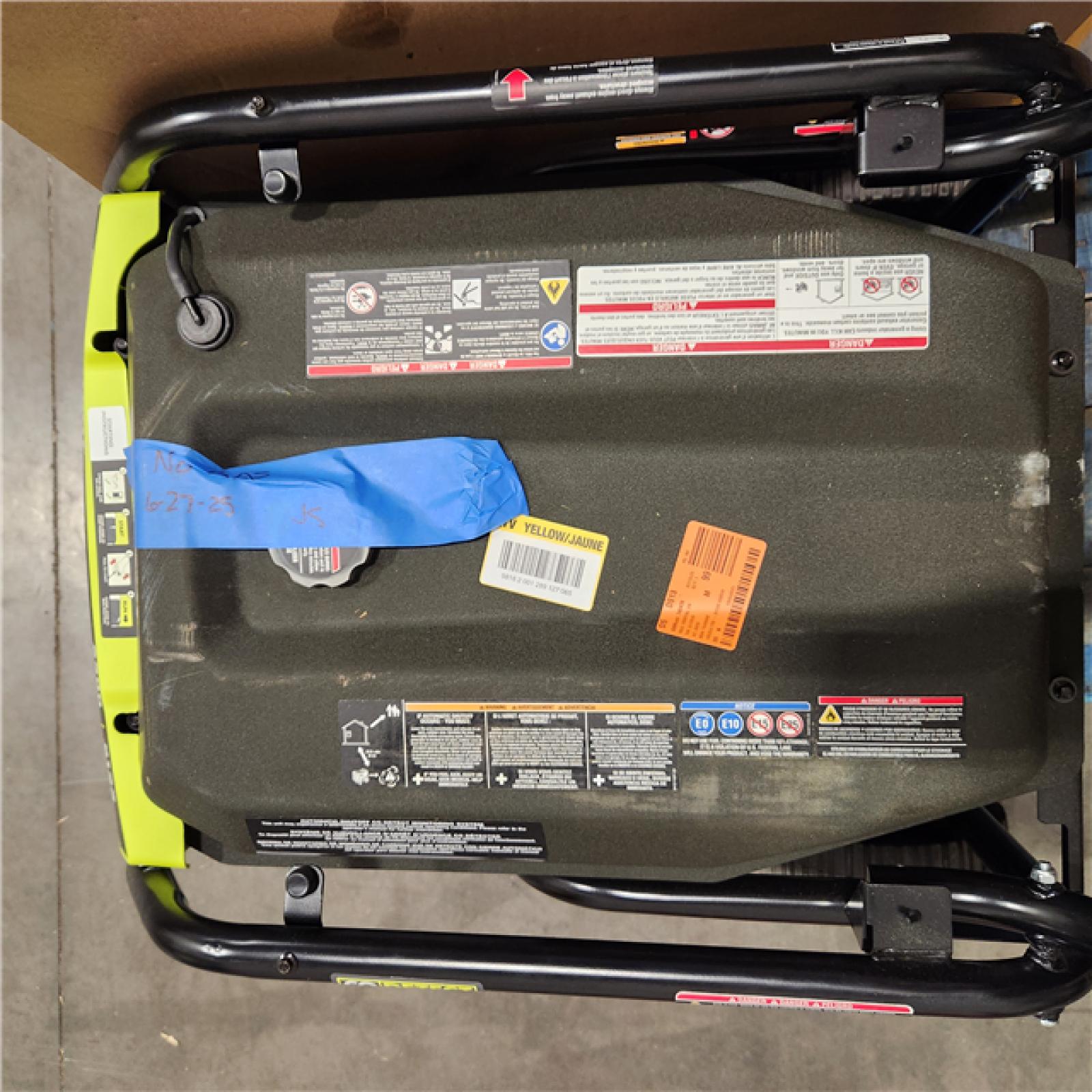 Dallas Location - As-Is RYOBI 6,500-Watt Gasoline Portable Generator