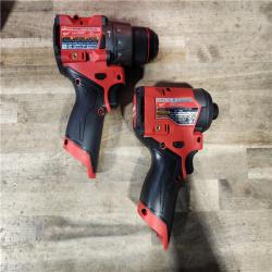 HOUSTON LOCATION - AS-IS Milwaukee 3497-22 12V Brushless Hammer Drill and Impact Driver Combo Kit