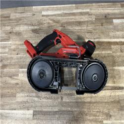 Houston Location AS-IS Milwaukee FUEL 18V Lithium-Ion Brushless Cordless Compact Bandsaw (Tool-Only)