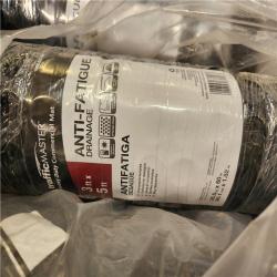 Phoenix NEW TrafficMaster Drainage Black 3 ft. x 5 ft. Rubber Non-Slip Indoor Outdoor Commercial Door Mat Pallet (18-Mats)