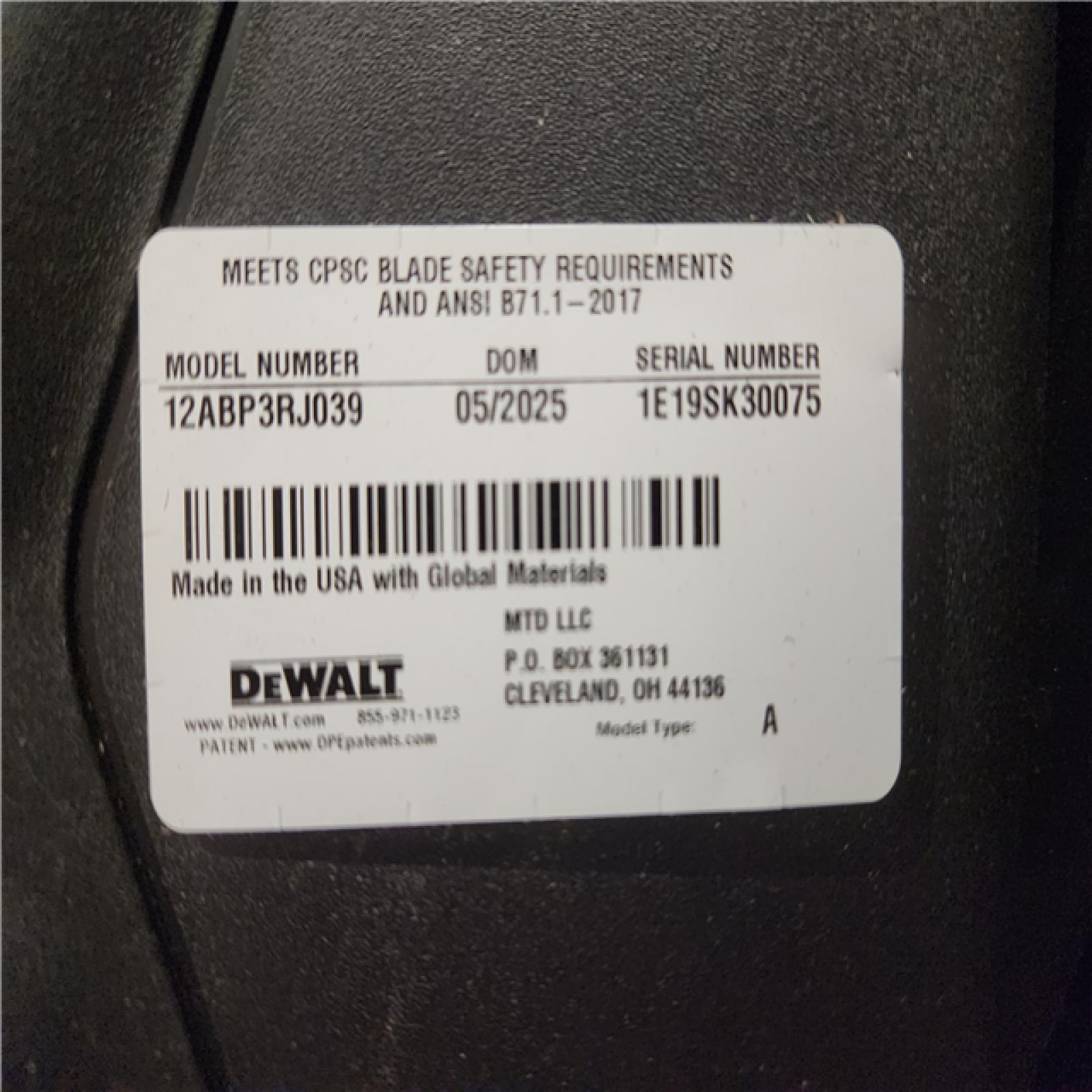 Phoenix NEW DEWALT 21 in. 196cc E-GOV Engine 3-in-1 Gas RWD Self-Propelled Lawn Mower with High Rear Wheels