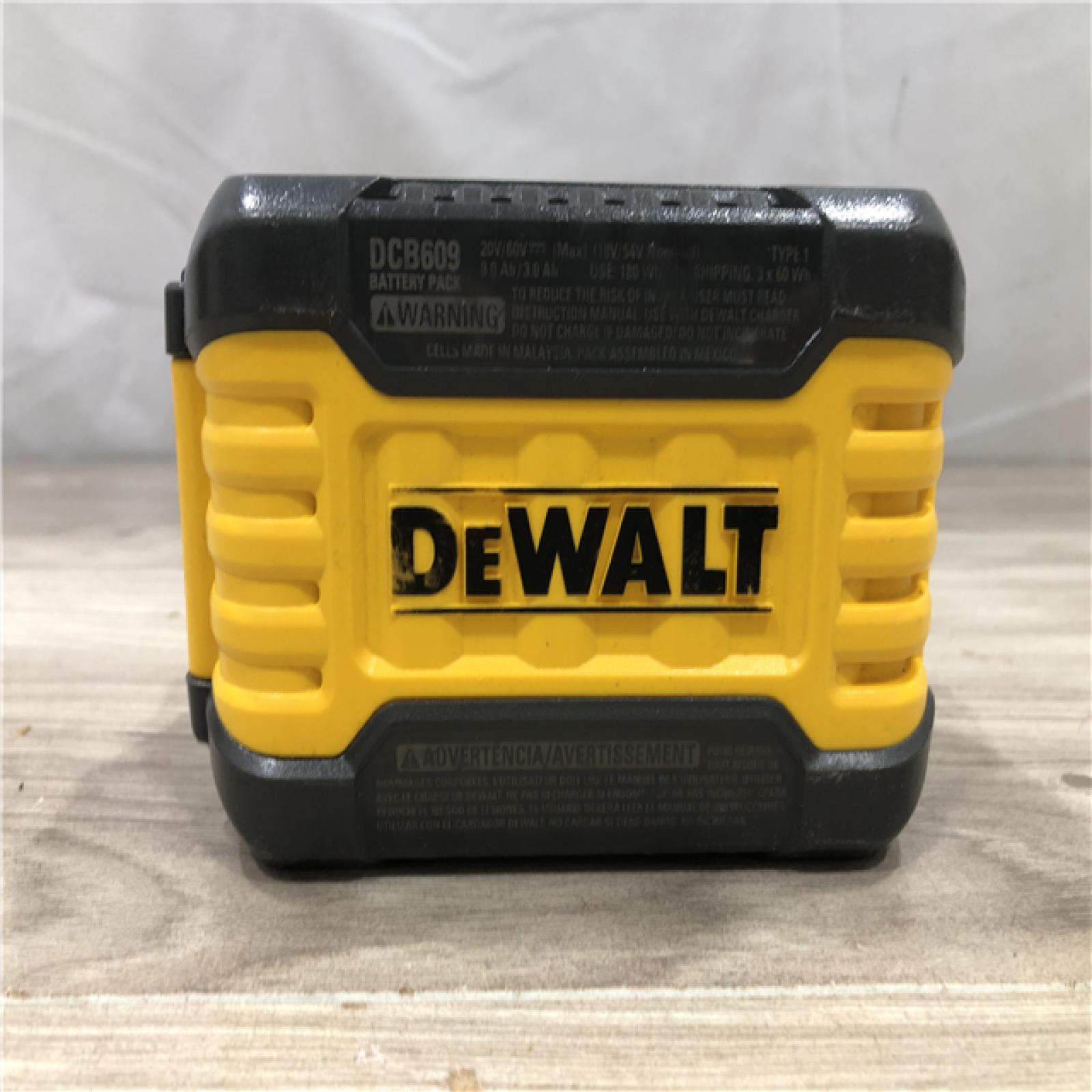 AS-IS DEWALT FLEXVOLT 20V/60V MAX Lithium-Ion 9.0Ah Battery
