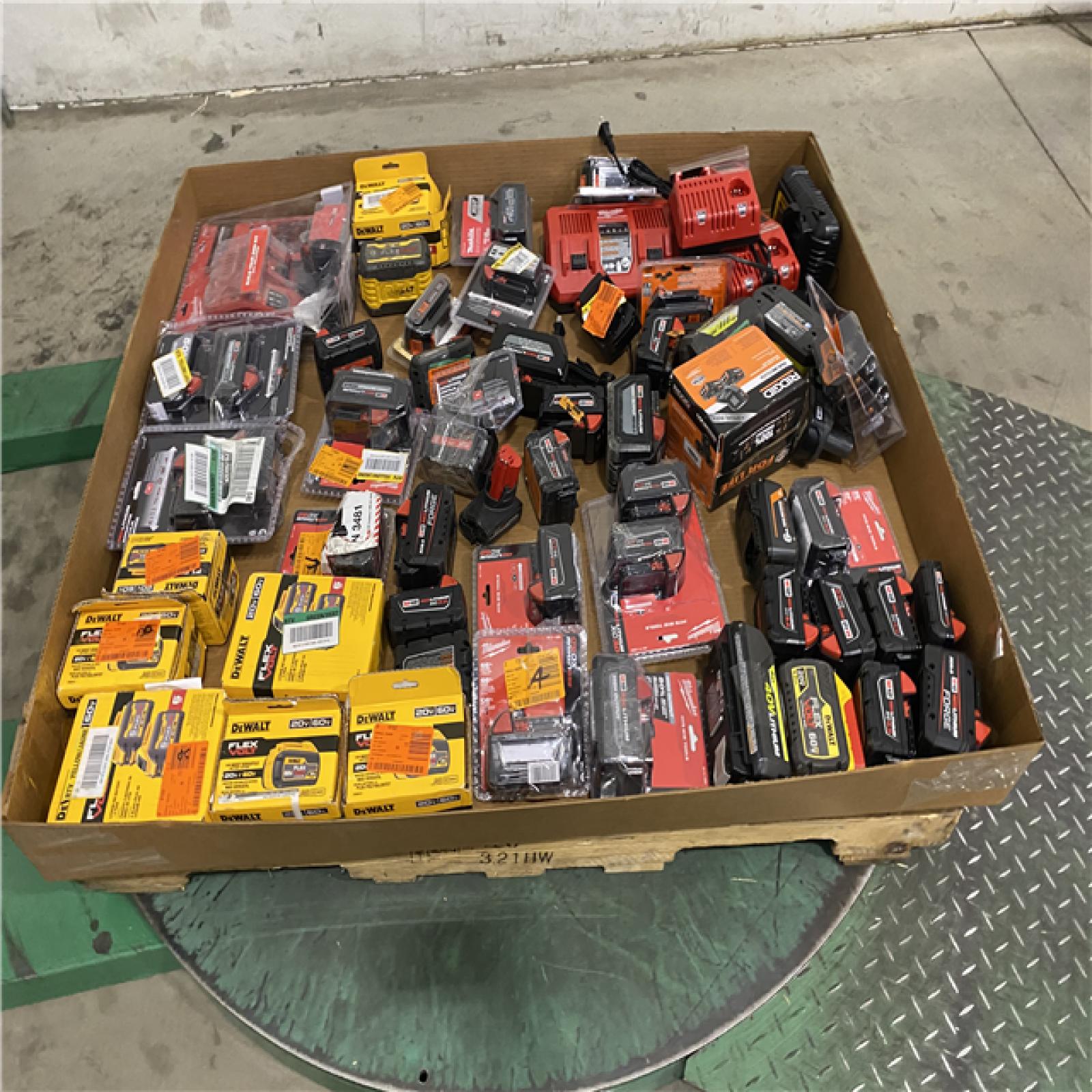 Dallas Location - As-Is Battery Pallet