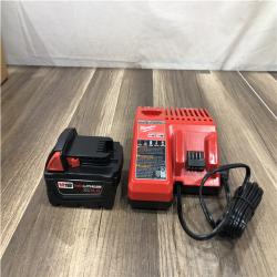 AS-IS Milwaukee 18-Volt Lithium-Ion XC Starter Kit with One 5.0Ah Battery and Charger