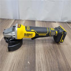 AS-IS DEWALT 20V XR Cordless 4-1/2. in. to 5 in. Variable Speed Angle Grinder (Tool Only)