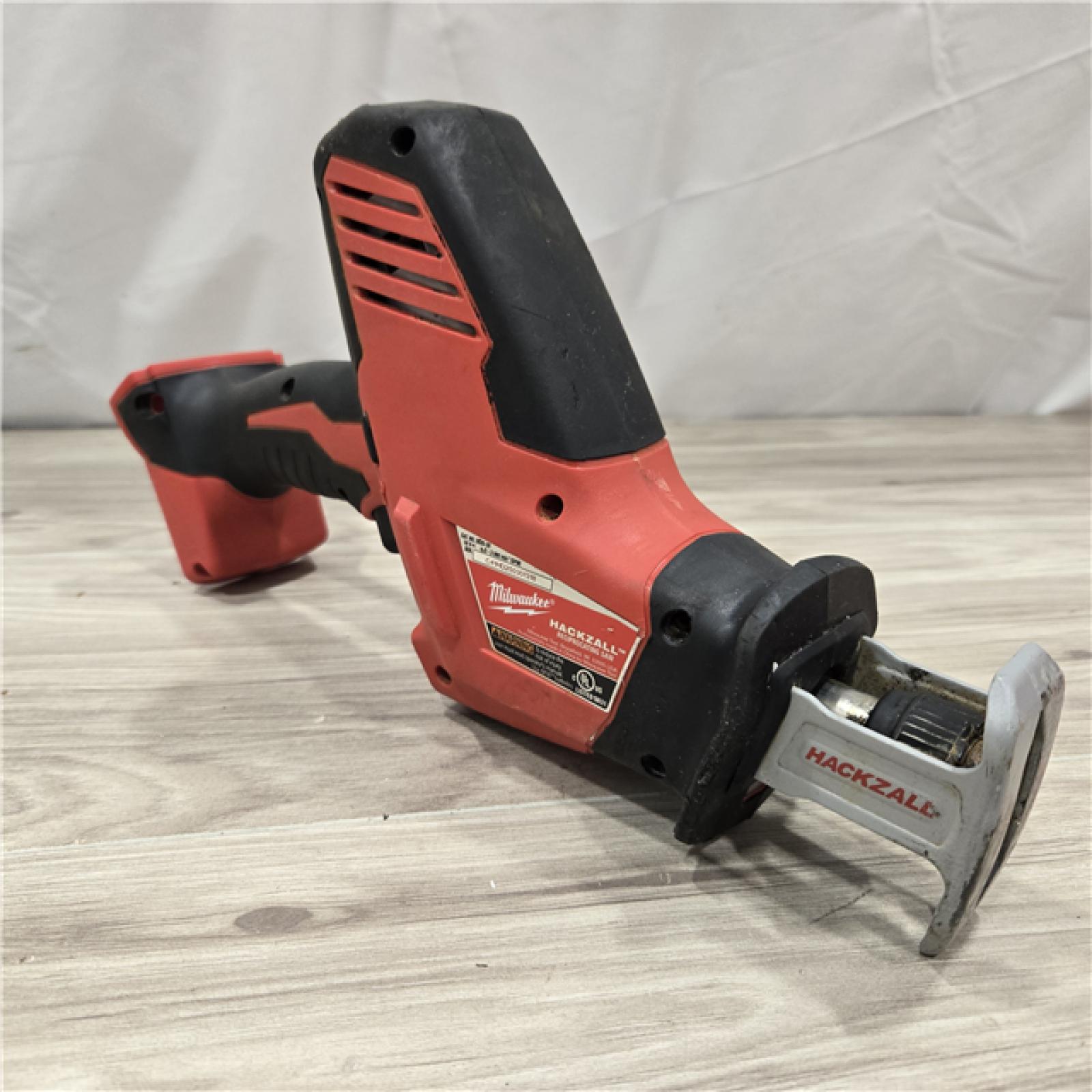 AS-IS Milwaukee M18 HACKZALL Reciprocating Saw