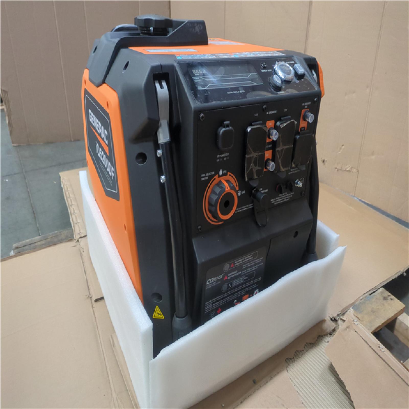 CALIFORNIA AS-IS GENERAC PORTABLE POWER GENERATOR