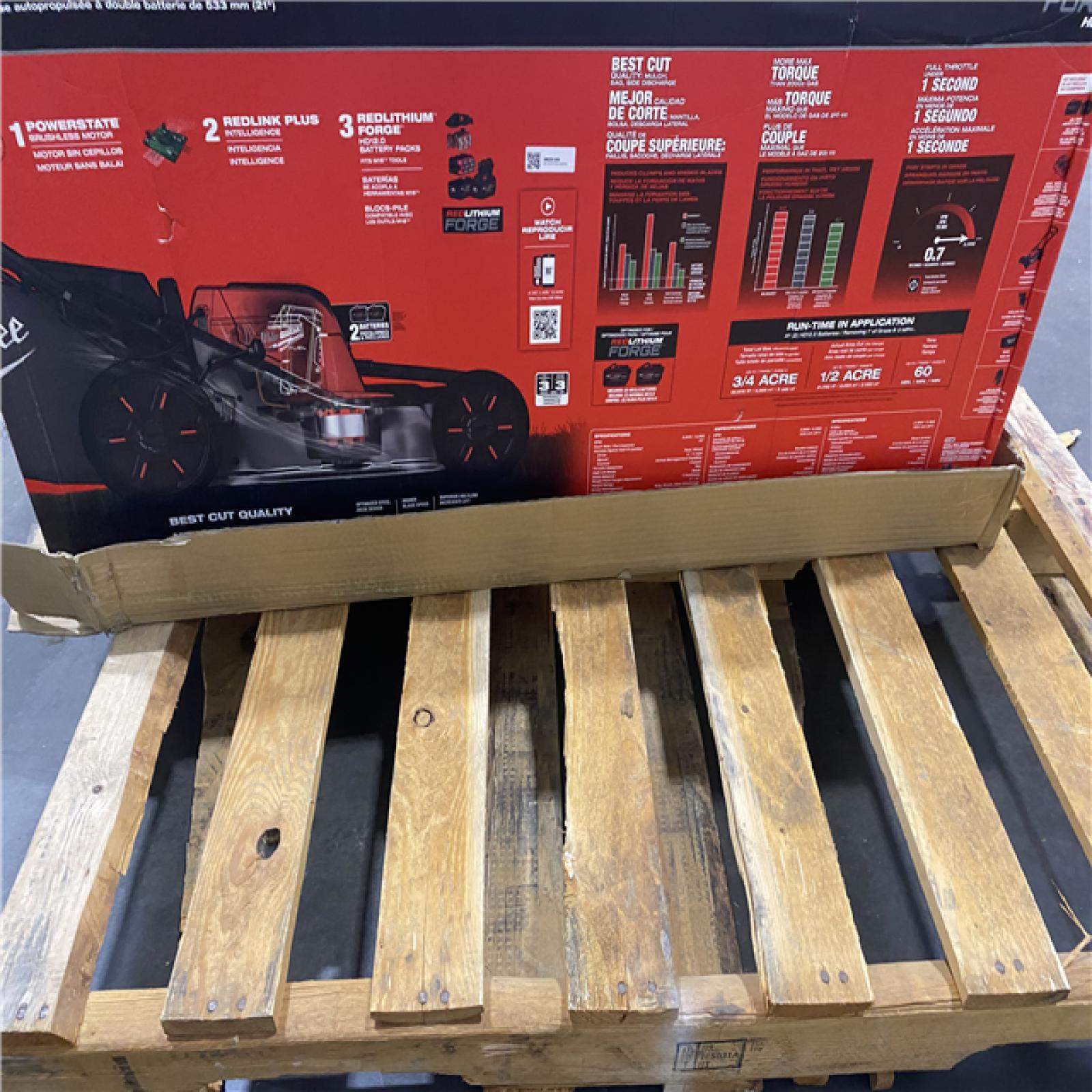 NEW- M18 FUEL Brushless Cordless 21 in. Walk Behind Dual Battery Self-Propelled Mower W/(2) 12.0Ah Battery and Rapid Charger