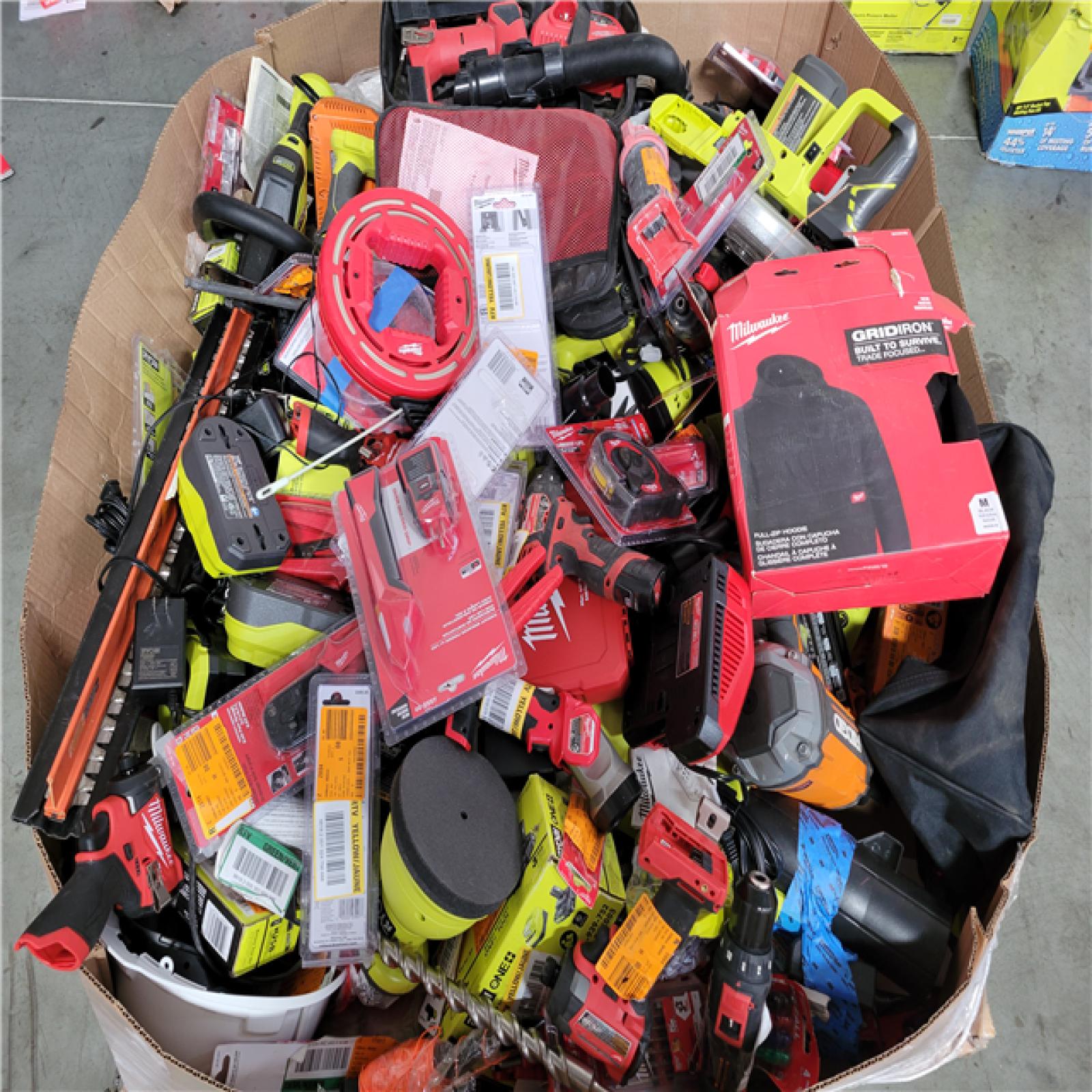 CALIFORNIA AS-IS TOOL PALLET