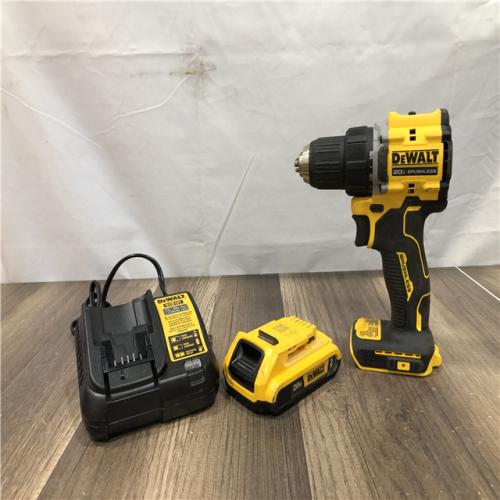 AS-IS DEWALT Atomic 20V Lithium-Ion Cordless Compact 1/2 in. Drill/Driver Kit