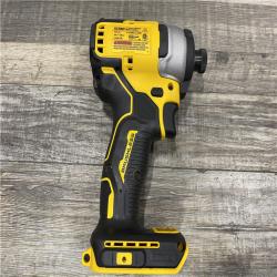 AS-IS DEWALT Atomic 20V Max Lithium-Ion Brushless Cordless Compact 1/4 in. Impact Driver Kit