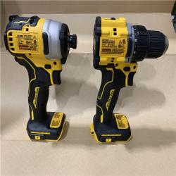 Excellent - DEWALT ATOMIC 20-Volt MAX Lithium-Ion Cordless Combo Kit (2-Tool) with (2) 2.0Ah Batteries  Charger and Bag