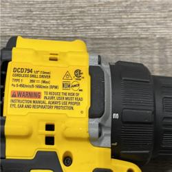 AS-IS DEWALT ATOMIC 20-Volt MAX Lithium-Ion Cordless Combo (2-Tool) Kit