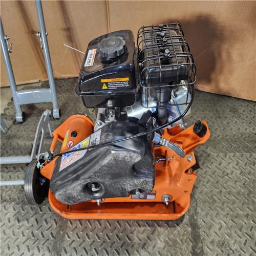 HOUSTON LOCATION - AS-IS YARDMAX YC0850 1 850 Lb. Compaction Force Plate Compactor 2.5HP/79cc Recoil