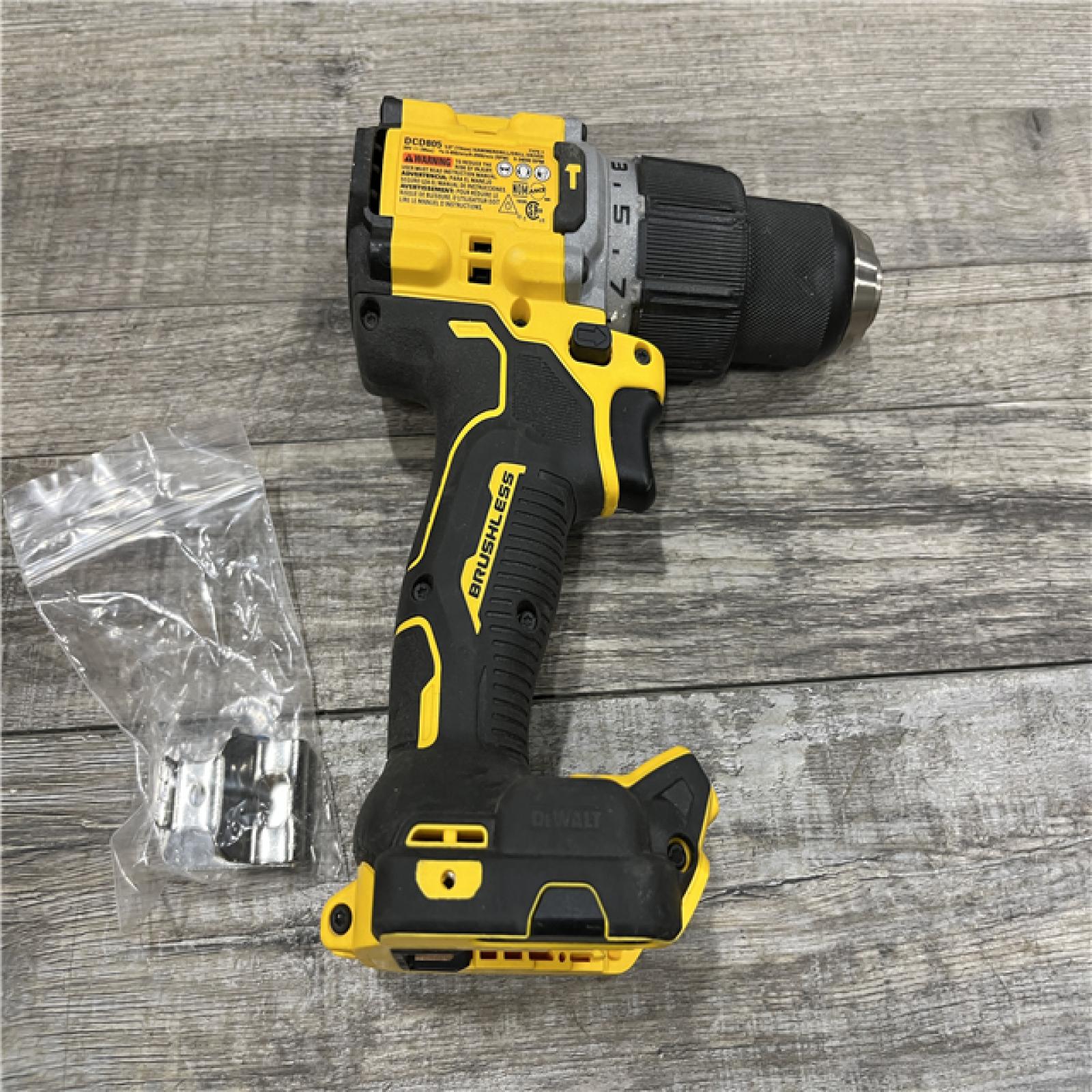 AS-IS DEWALT 20V Compact Cordless 1/2 in. Hammer Drill (Tool-Only)
