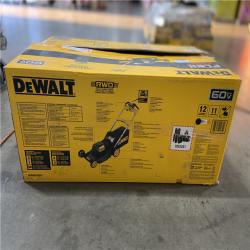 DALLAS LOCATION - DEWALT FLEXVOLT 2x60V MAX 21 in. Cordless Battery Powered Self Propelled Lawn Mower