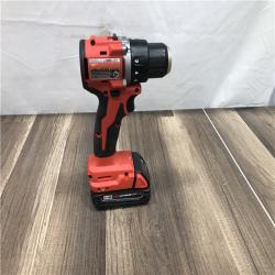 AS-IS Milwaukee 18V Lithium-Ion Brushless Cordless 1/2 in. Compact Drill/Driver Kit