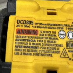AS-IS DEWALT 20V Compact Cordless 1/2 in. Hammer Drill (Tool-Only)