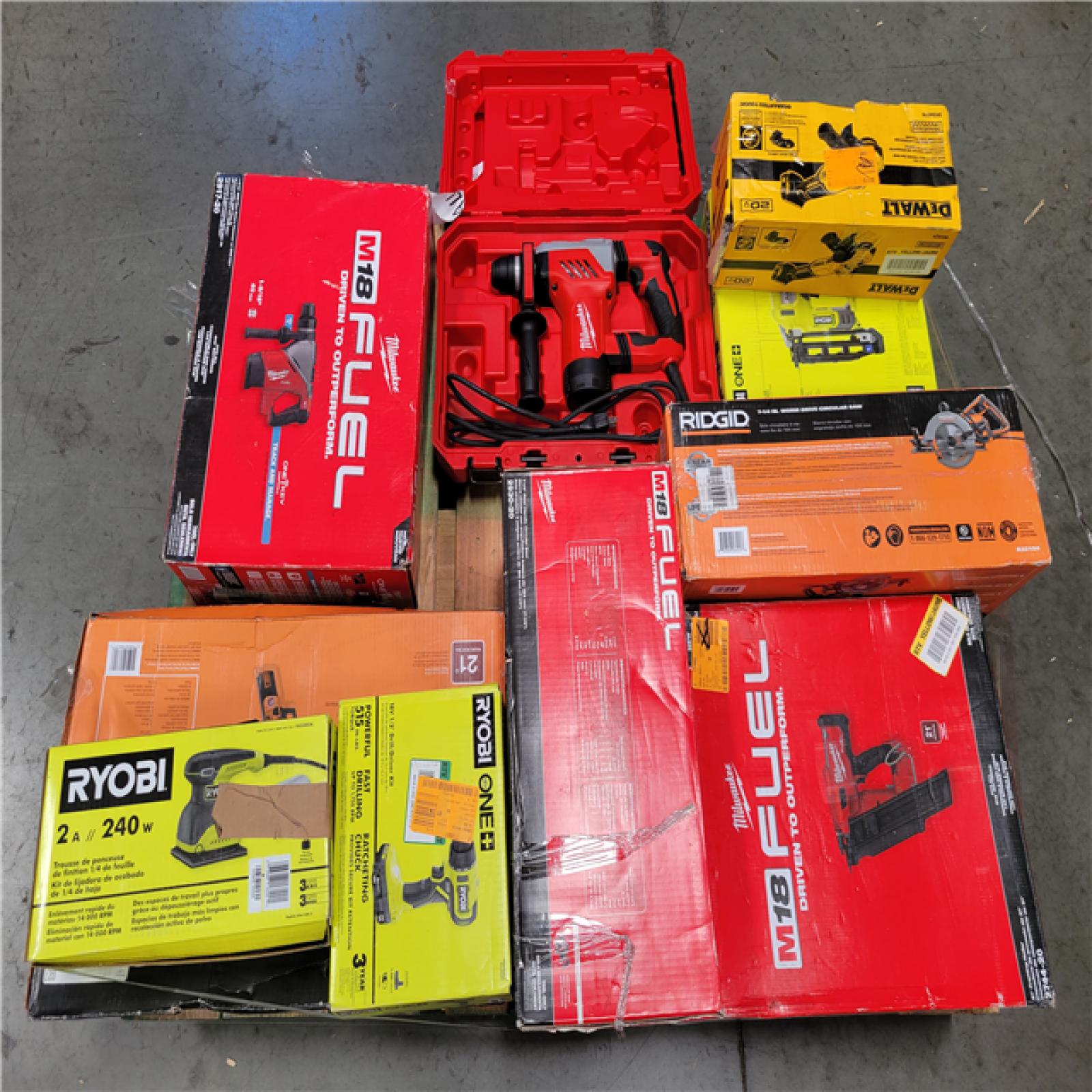 CALIFORNIA AS-IS TOOL PALLET