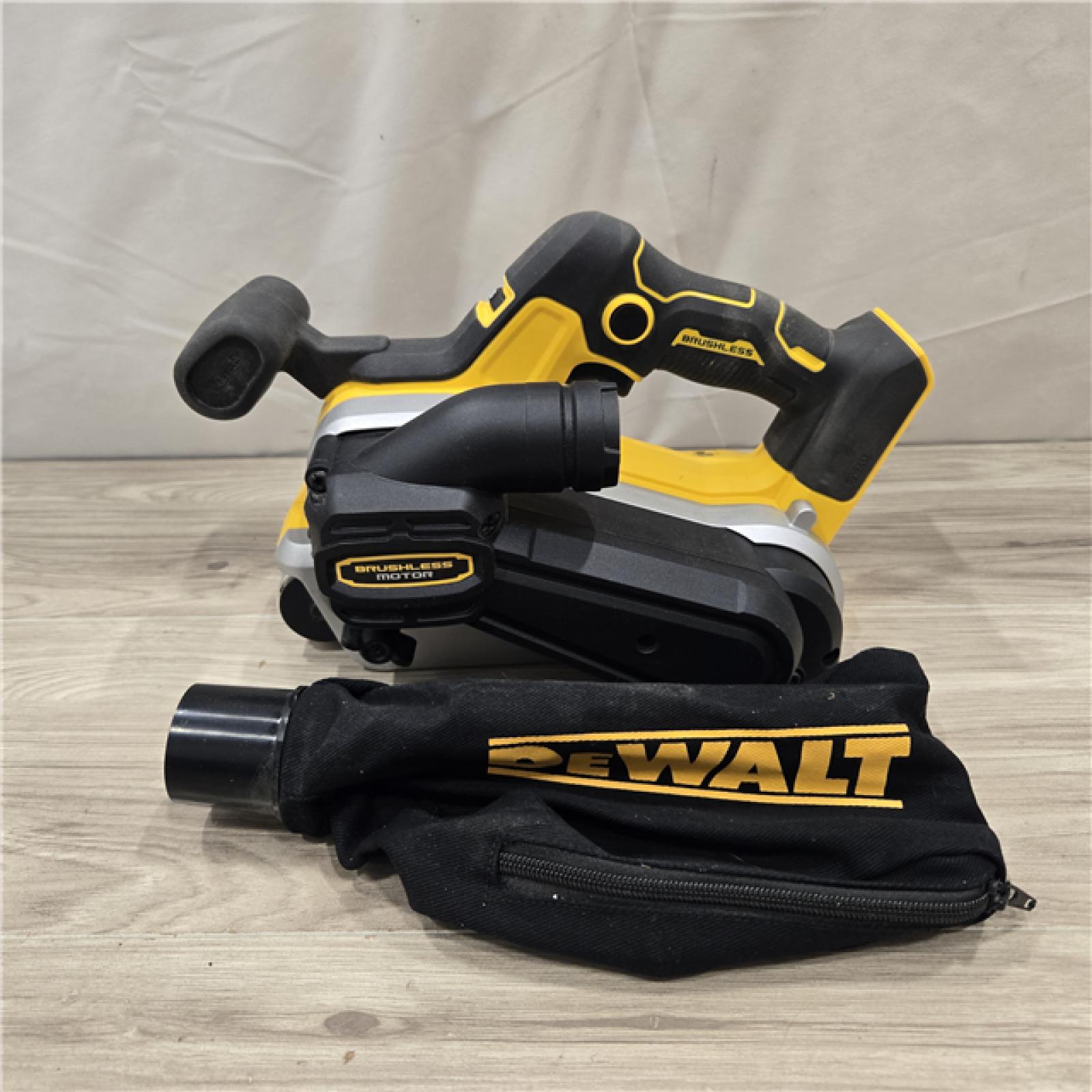 AS-IS DEWALT 20V MAX* XR Cordless Belt Sander (Tool-Only)
