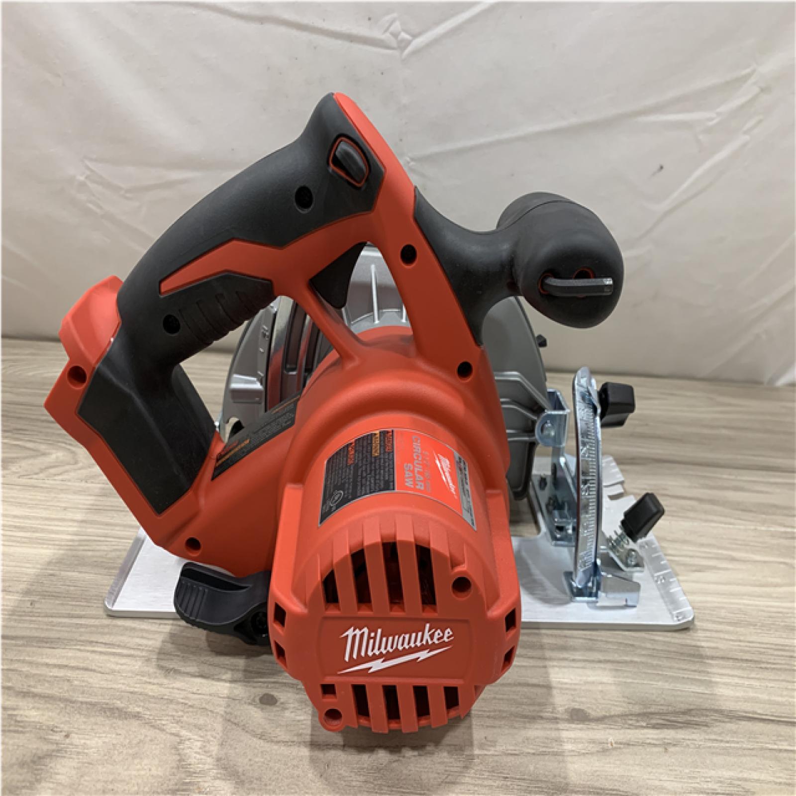 AS-IS Milwaukee 18V Lithium-Ion Cordless 6-1/2 in. Circular Saw (Tool-Only)