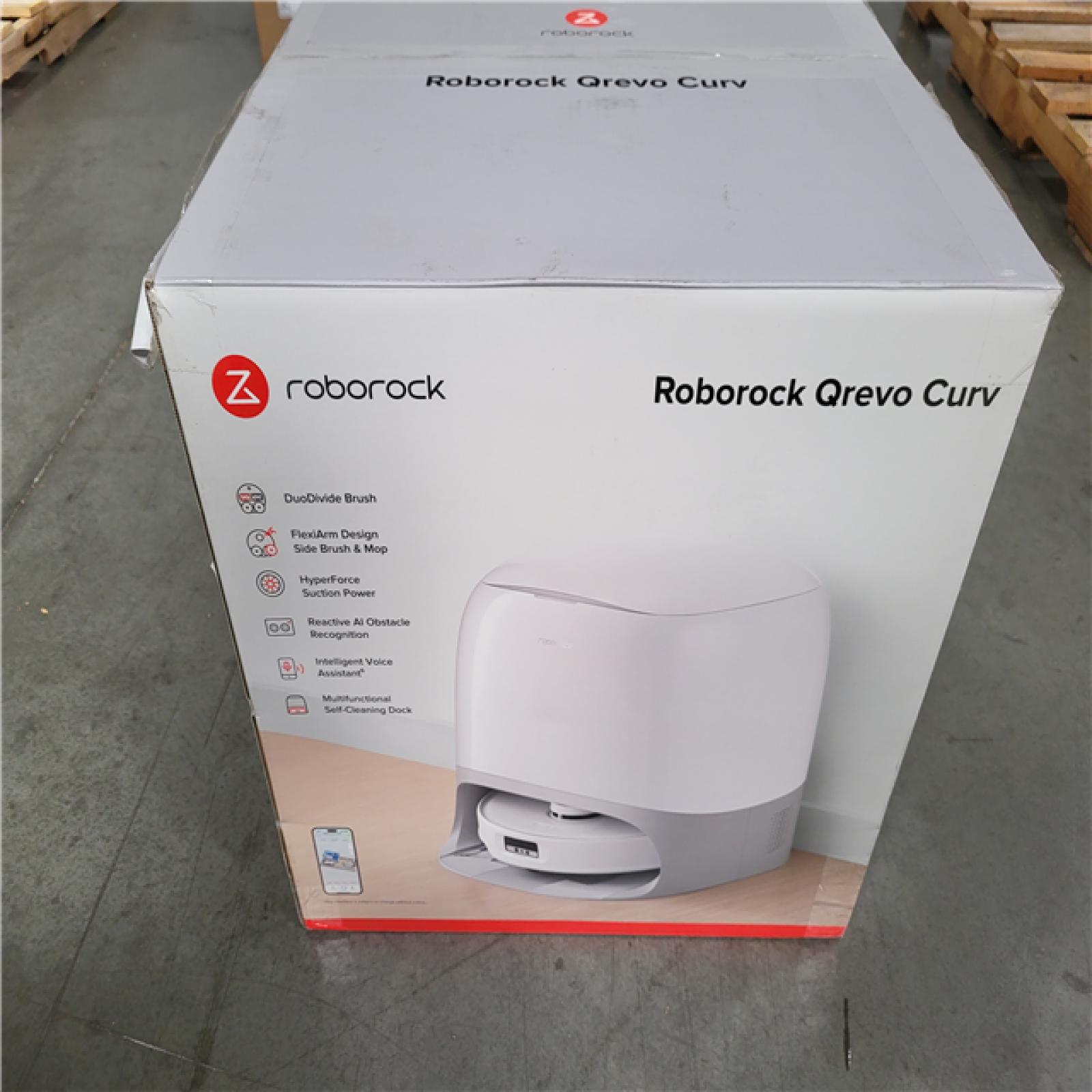CALIFORNIA AS-IS LIKE NEW ROBOROCK QREVO CURV