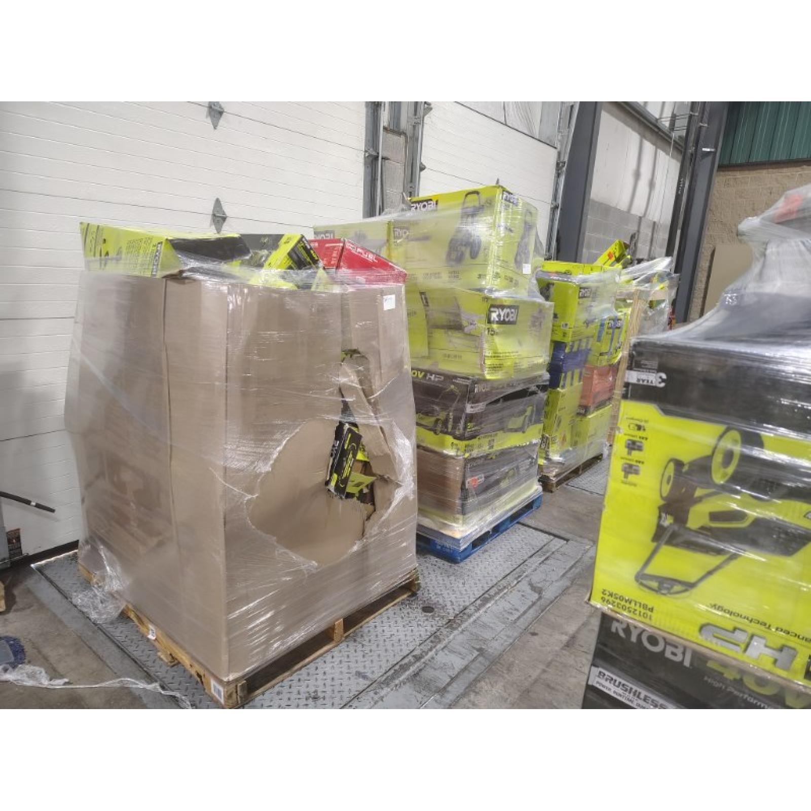 Pittston Location As-Is Power Tools Partial Truckload (10 Pallets) 8211--A