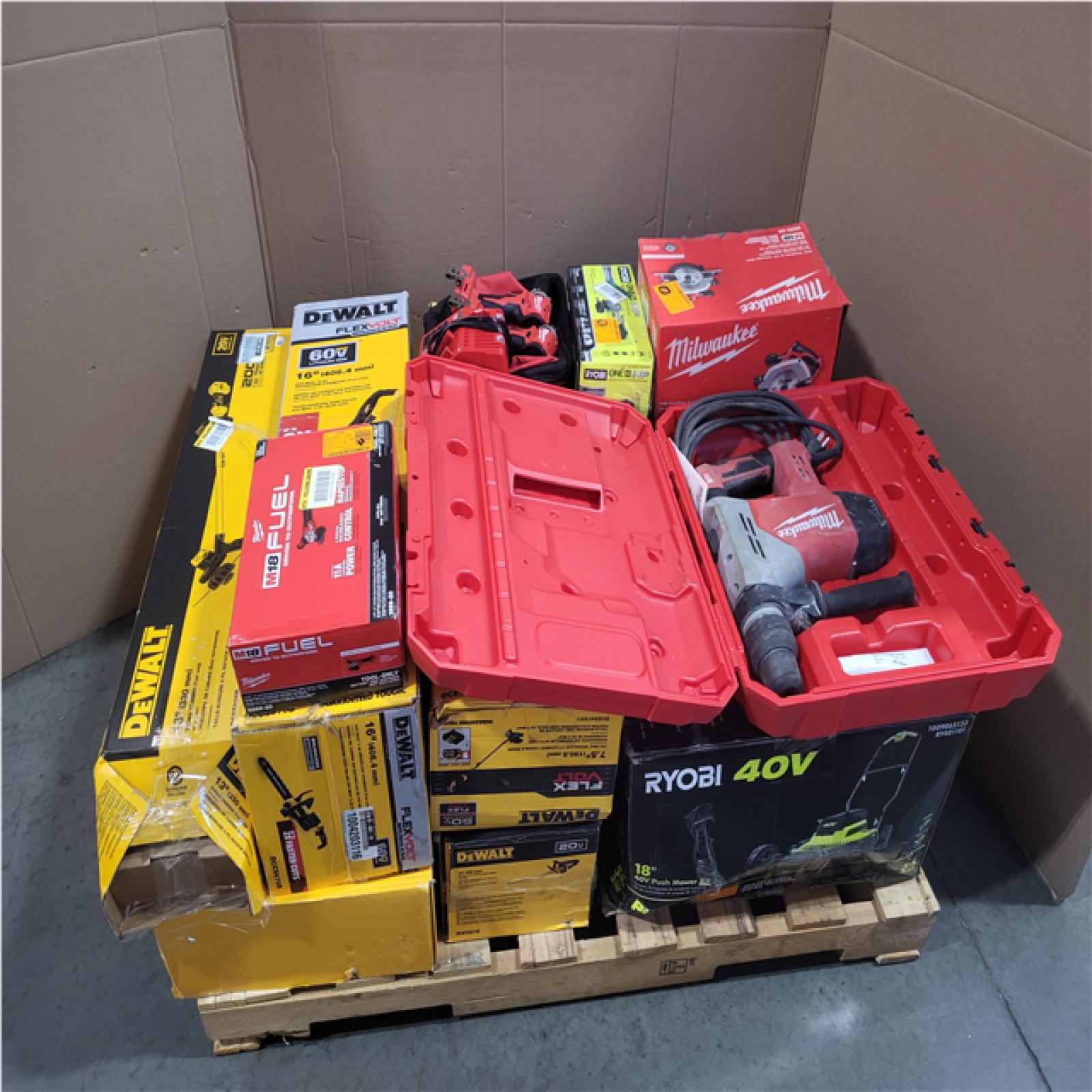 CALIFORNIA AS-IS TOOL PALLET