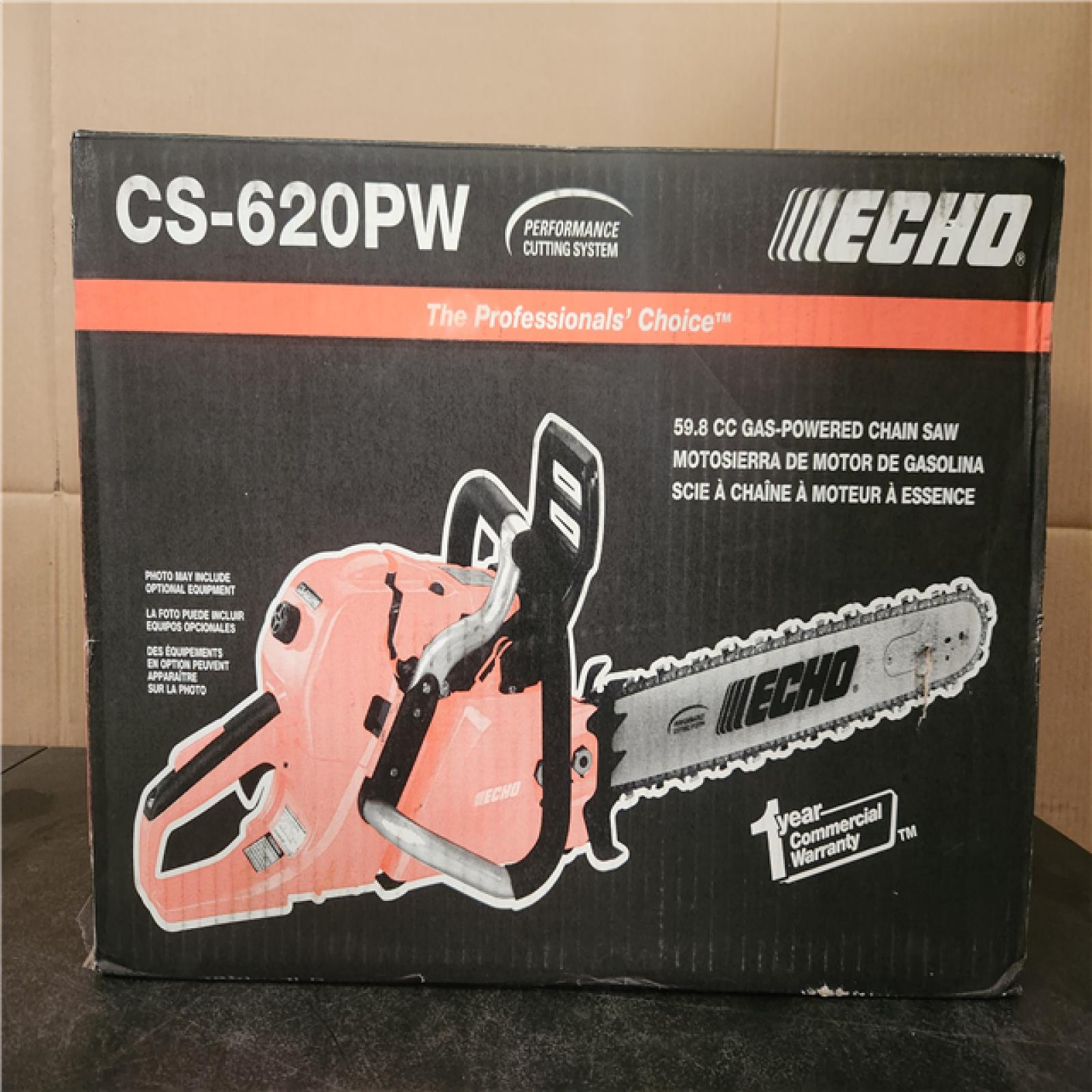 Phoenix NEW ECHO 20 in. 59.8 cc Gas 2-Stroke X Series Rear Handle Chainsaw with Wrap Handle